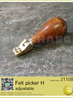 Felt picker H (adjustable)