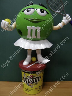 M&M แชมป์เทนนิสสาว