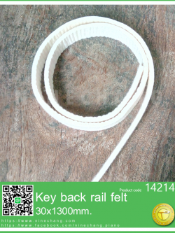 14214 Key back rail felt 30 x 1,300 (มม.)