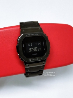 G-SHOCK CUSTOM รุ่น DW-5600 กรอบสายเหล็กดำ