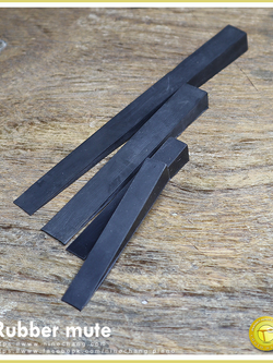 Rubber mute