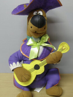 สกูบิ ดู (Scooby Doo) ขนาด 10 นิ้ว นักดนตรี (มือสอง)