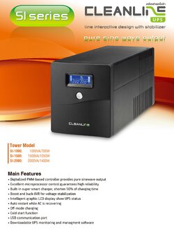 CLEANLINE UPS SI Series