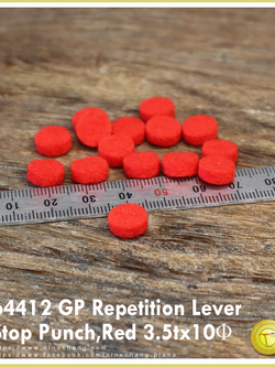 64412 GP Repetition Lever Stop Punch,Red 3.5tx10Φ