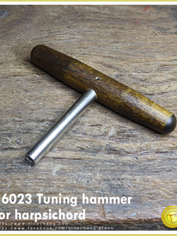 16023 Tuning hammer for harpsichord