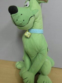 สกูบิดู (Scooby-Doo) สีเขียว ขนาด 14 นิ้ว (มือสอง)