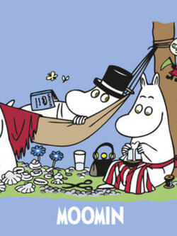 โปสเตอร์ Moomin Picnic ขนาดใหญ่ (ลิขสิทธิ์)