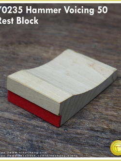 70235 Hammer Voicing 50 Rest Block