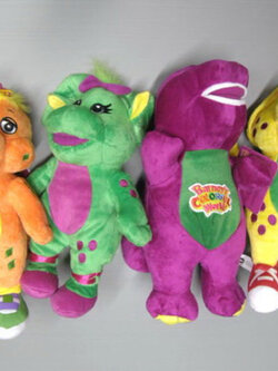 ตุ๊กตา Barney ครบชุด 4 ตัว ขนาด 12 นิ้ว