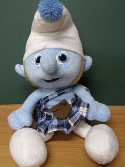 กัสตี้ สเมิร์ฟ (Gusty Smurf) ขนาด 11 นิ้ว (มือสอง)