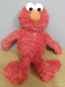 Elmo ขนาด 12 นิ้ว อ้าปากได้ (มือสอง)