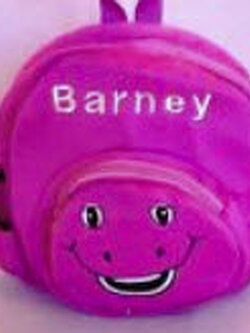 กระเป๋า Barney กว้าง 9 นิ้ว x สูง 10 นิ้ว