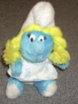 สเมิร์ฟสาว (Smurfette) ขนาด 7 นิ้ว (Peyo) ค.ศ. 1983