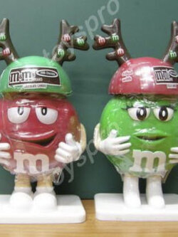 มาสคอต M&M แพ็คคู่ ชุดกวางหนุ่ม-สาว