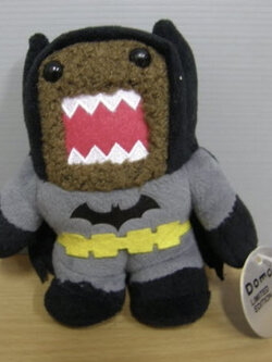 Domo Kun ชุดมนุษย์ค้างคาว (Batman) ขนาด 5 นิ้ว
