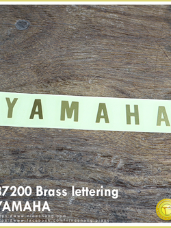 37200 Brass lettering YAMAHA