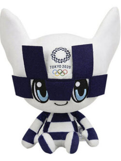 มาสคอต มิไรโทวะ (Miraitowa) ขนาด 40 ซ.ม. (OEM)