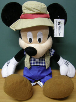มิคกี้ เมาส์ ชุดนักท่องเที่ยว ขนาด 14 นิ้ว