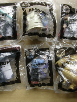 โมเดลชุด Astro Boy The Movie ครบชุด 6 ตัว (Mc)