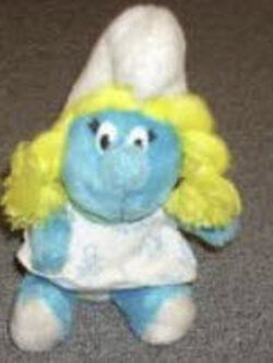 สเมิร์ฟสาว (Smurfette) ขนาด 10 นิ้ว (Peyo) ค.ศ. 1981