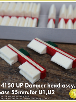 14150 UP Damper head assy, bass 55mm.for U1,U2
