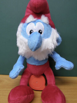 ปาปา สเมิร์ฟ (Papa Smurf) แบบ B ตาชิดกัน ขนาด 11 นิ้ว (มือสอง)