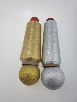 ดิ้นทองและดิ้นเงิน สำหรับพันบอล ดิ้นพันบอล ดิ้นทองดิ้นเงินสำหรับงานพันลูกบอลไฟ