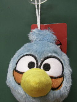 ตุ๊กตานก Angry Bird สีฟ้า ขนาด 4 นิ้ว (ไทย)
