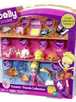 ชุดสะสมตุ๊กตา 12 ชิ้นของ polly pocket