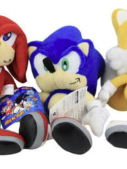 ชุด 3 ตัว Sonic, Knuckle, Tail ขนาด 8-9 นิ้ว