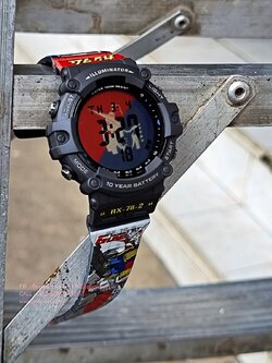CASIO CUSTOM RX-78-2 Gundam (AE-1500WH) แบบ3