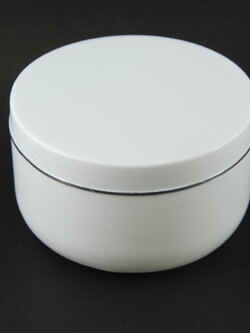 กระปุก (NV) 200 กรัม สี ขาว แพคละ 10 ใบ