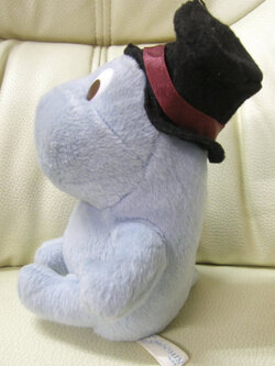 มูมิน สีฟ้า ขนาด 6 นิ้ว (มือสอง)