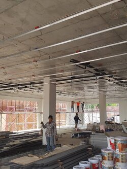 งานวางระบบท่อน้ำยาแอร์ออฟฟิศ - ถนนนครอินทร์