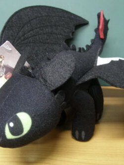 ไอ้เขี้ยวกุด (TOOTHLESS) ขนาด 8-9 นิ้ว