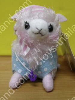 ตุ๊กตาห้อยมือถืออัลปาก้า (Alpaca) แบบ D