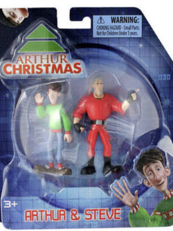 โมเดลแพ็คคู่ Arthur กับ Steve ขนาด 3 นิ้ว