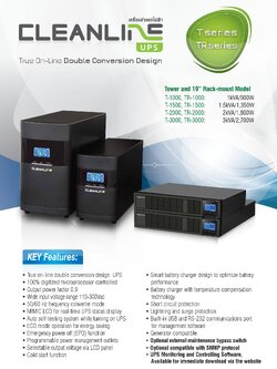 CLEANLINE UPS T Series