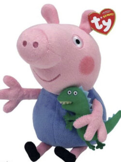 George Pig ขนาด 7 นิ้ว (Ty)
