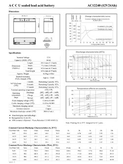 12V 24AH ACCU ทรงสูง