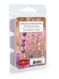2.5oz Odor Eliminating Wax Melt Lavender Rain