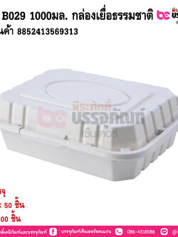 Fest B029 1000มล. กล่องเยื่อธรรมชาติ