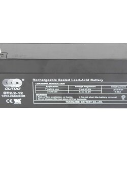 12V 2.2AH OD OUTDO