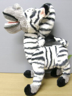 ม้าลาย มาร์ตี้ (Marty) ขนาด 9 นิ้ว ยืนได้ (มือสอง)