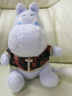 Moomin ชุดจีน ขนาด 6 นิ้ว (มือสอง)