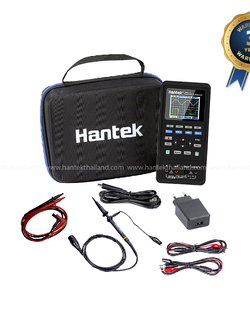 Hantek 2D72 ออสซิลโลสโคปขนาดเล็กแบบพกพาขนาด 70 MHz 2 ช่อง + ฟังก์ชันเจนเนอเรเตอร์ + ดิจิตอลมัลติมิเตอร์