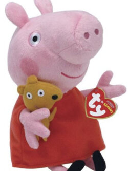 Peppa Pig ขนาด 7 นิ้ว (Ty)