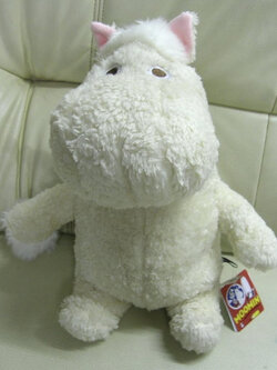 Moomin โทนสีครีม ขนาด 14 นิ้ว (Sekiguchi)