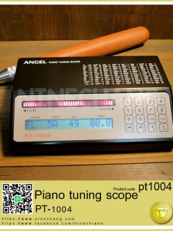 Piano tuning scope