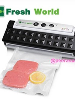 เครื่องซีลสูญญากาศ FRESH WORLD TVS-2013H